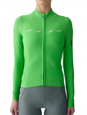 Women's Evade Thermal LS Jersey 2.0 - Limedrop