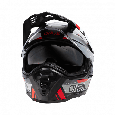 D-SRS Helm SQUARE black/gray/red