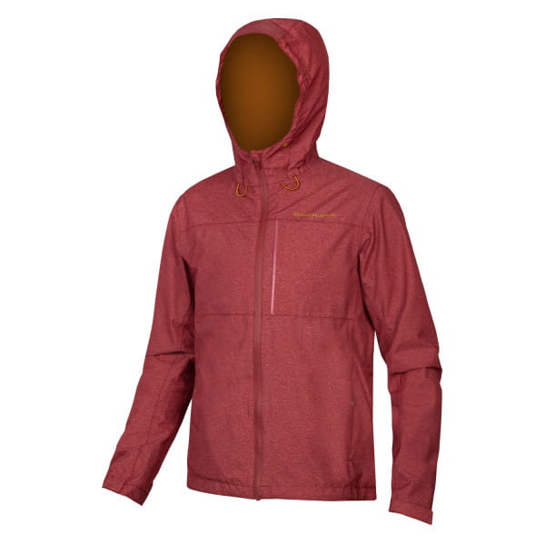 Hummvee Waterproof Hooded Jacket - Red