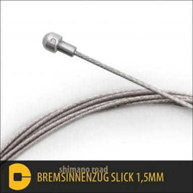 Brake inner cable 2m ''Shimano Road'' Slick OL - Silver