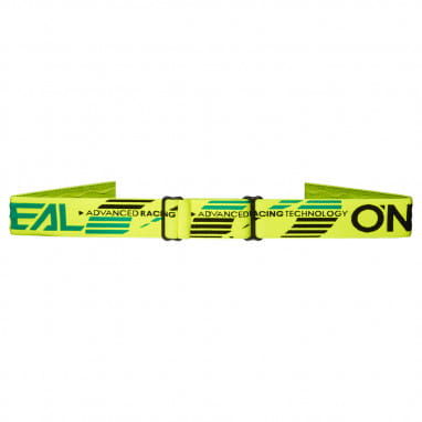 B-10 Goggle SOLID jaune fluo - clear