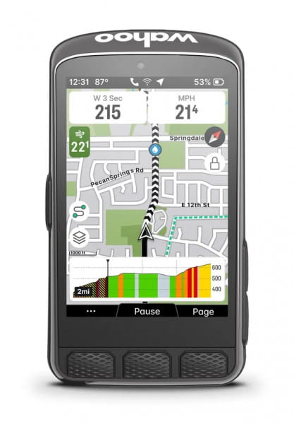 ELEMNT ACE - GPS Fahrradcomputer - Schwarz