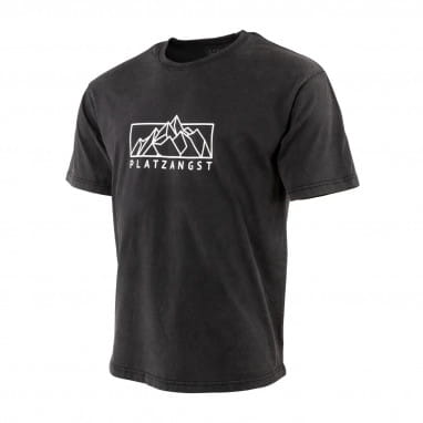 T-shirt Mountain Logo Black