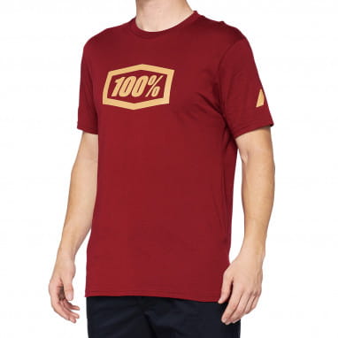 Essential - T-shirt - Baksteen - Rood/Oranje