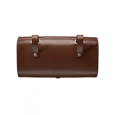 Challenge Leather Saddle Bag Large - brown