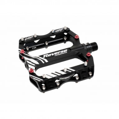Escape Pro Shred Hard Edition Platform Pedal - Pins Red