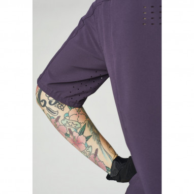 Femmes Flexair Woven - Chemise tissée à manches courtes pour femmes - Violet foncé - Violet