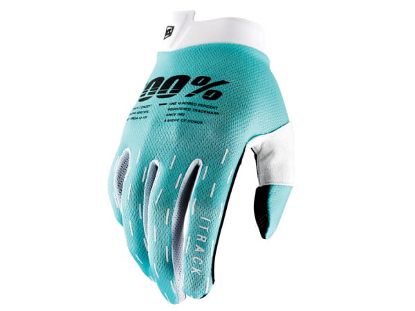 ITrack Gloves - Aqua