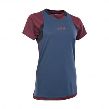 Tee SS Scrub AMP WMS - Maillot pour femmes - Red Haze - Red/Blue