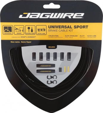 Brake cable set Universal Sport - Black