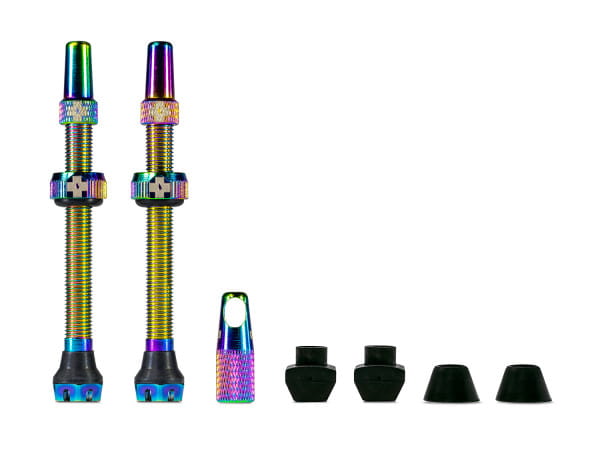 V2 valves for tubeless tires - oil slick - MTB & Road