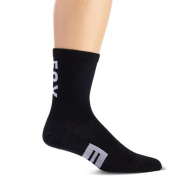 6" Flexair Merino Sock - Black