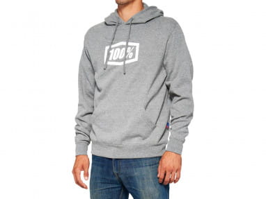 Sudadera con capucha Icon - Gris jaspeado