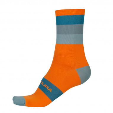 Bandwidth Socks - Orange/Blue