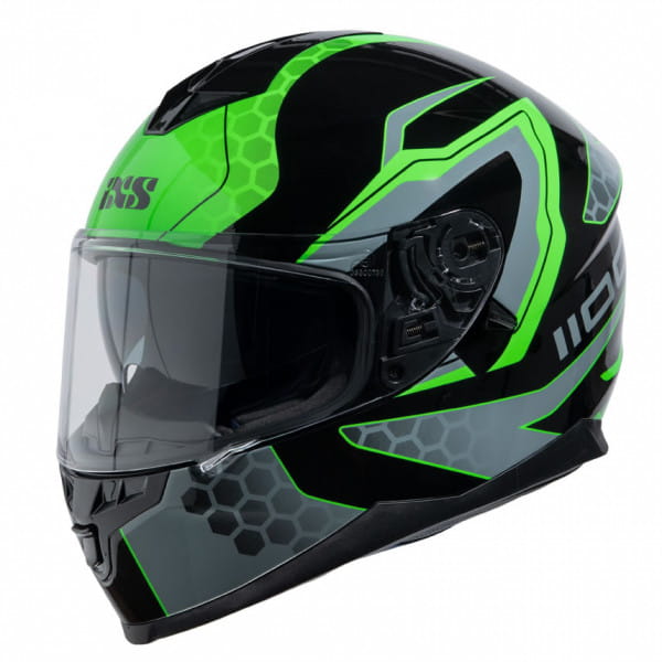 1100 2.2 Motorcycle helmet - black-green