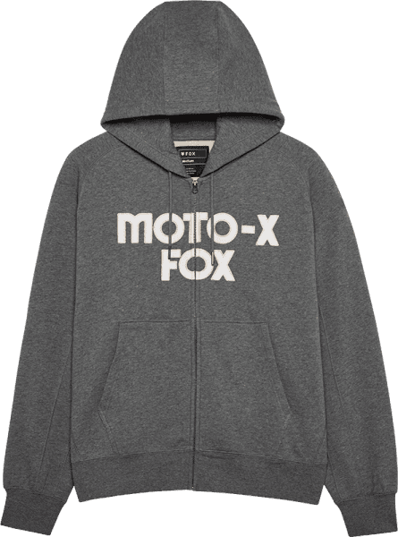 Moto-X Oversized Flc Zip Circa74 Edición Especial - Heather Graphite