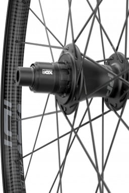 Hinterrad 101 XPLR DISC Centerlock, TLR - Dekore grau - Sram XDR