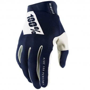 Ridefit Glove - Blue/White