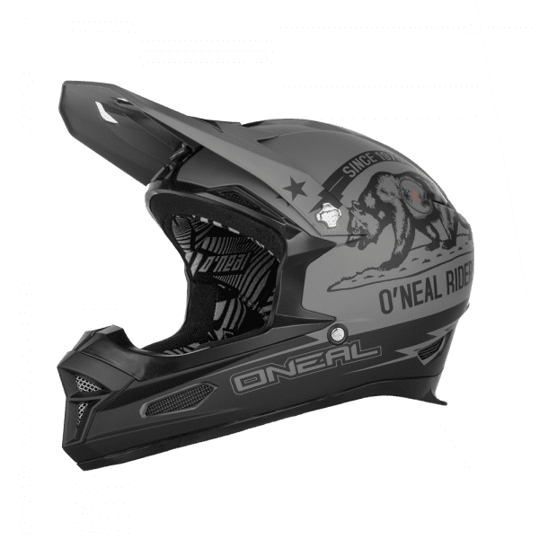 Fury RL California Helm - black/gray