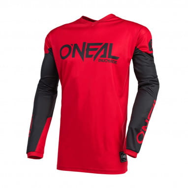 Element Threat - Long Sleeve Jersey - Red/Black