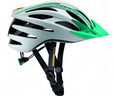 Crossride SL Elite Damen MTB Helm - Weiss/Moorea Blau