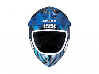Phobos 5.2 Fullface Helm Black/Blue -SALE-
