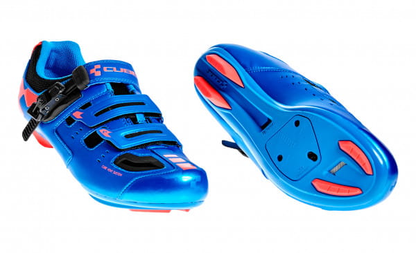 Schuhe ROAD PRO - blau flashrot
