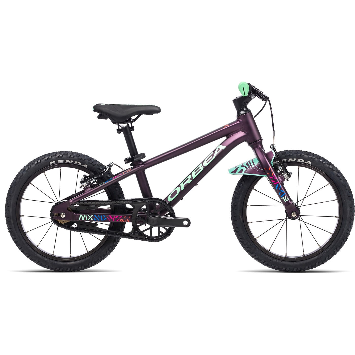Peru vertaler Matig Orbea MX 16 Purple (Matte) - Mint (Gloss) | 16 Zoll Kinderfahrräder | BMO  Bike Mailorder