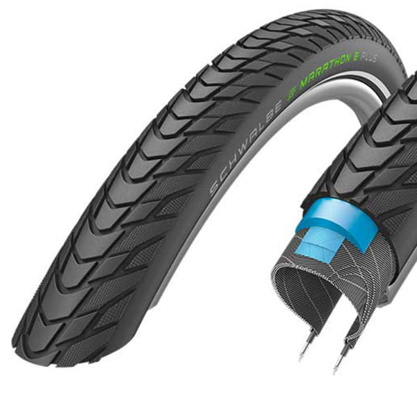 Marathon E-Plus 28 1.75 inch - Black | Clincher | Tires | | BMO Bike Mailorder (EN)