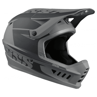 XACT Evo Fullface Helm - Zwart-Grafiet