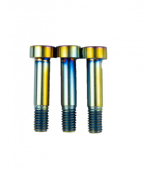 Define/ Define AL TI Shock bolts rainbow - Silver