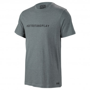 Getoutandplay T-shirt - Grijs