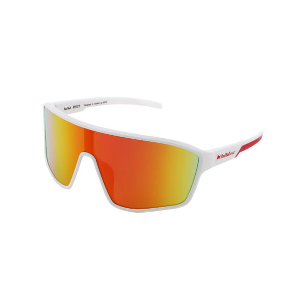 DAFT Sunglasses - Shiny White/Red Revo