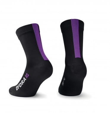 DYORA RS Socken Black violett