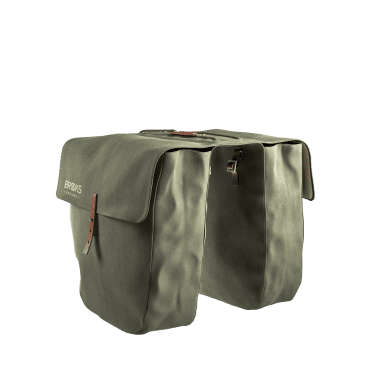 Bricklane Panniers - Sage Green/Honey