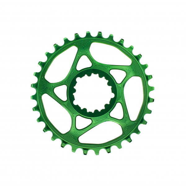 SRAM GXP Direct Mount chainring - 4.5 mm offset - green
