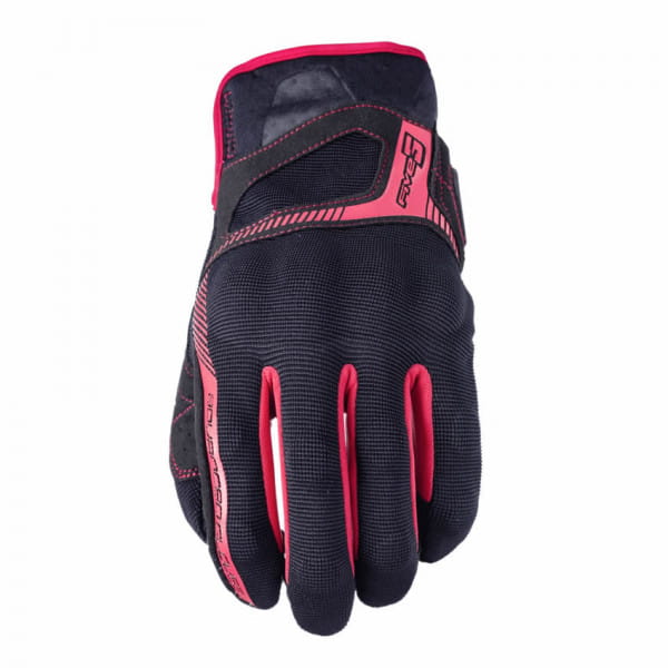 RS3 handschoenen - zwart-rood