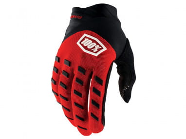 Airmatic Gloves - Red/Black