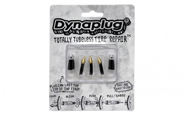 Tubeless repair plugs plug pack
