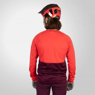 MT500 Burner jersey (long sleeve) - Aubergine