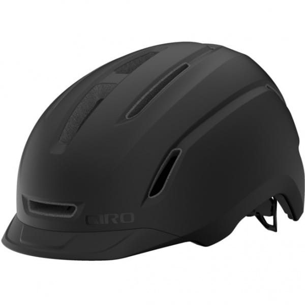 Caden II LED bike helmet - matte black