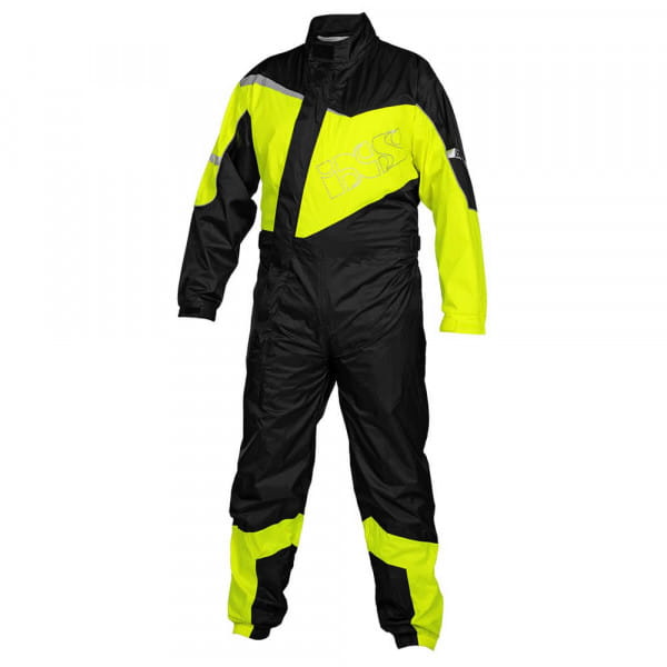Rain suit iXS 1.0 black-fluo yellow