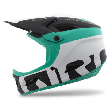 Cipher Helm - Weiß/Türkis