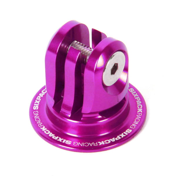 Aheadcap mit Kamerahalterung - purple