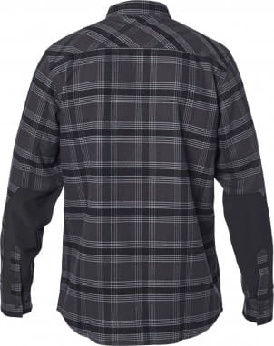 Fusion Tech - Flanellen Overhemd - Zwart/Grijs