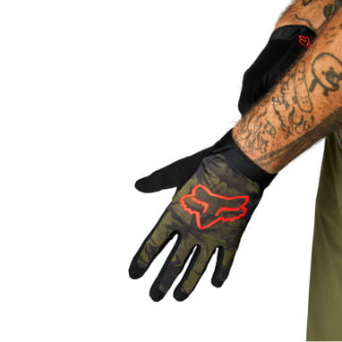 Flexair Ascent - Gloves - Olive Green/Black