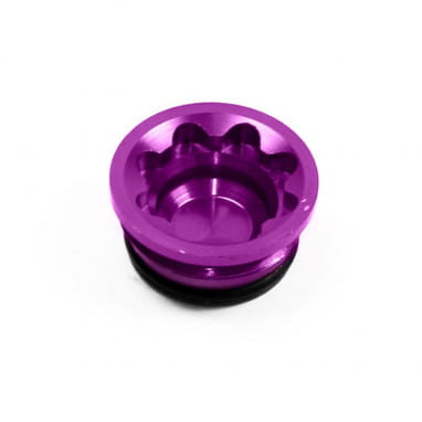 Bore Cover for V4/E4 Caliper Small - Purple
