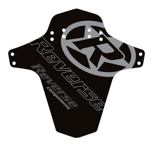 Reverse Logo Mudfender - Schwarz/Grau