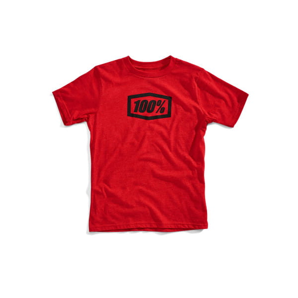 Essentieel T-shirt voor jongeren - Rood