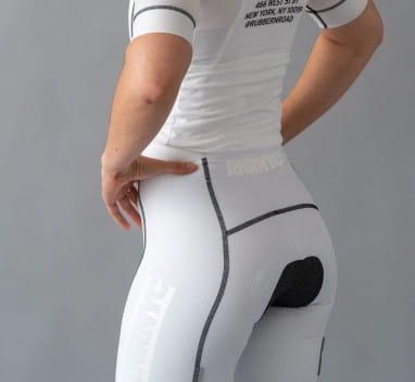 Women's RNRNYC™ IMPACT Bib Shorts - White